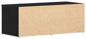 vidaXL Βάση TV με συρτάρι Μαύρο 80 x 34 x 30 εκ. Επεξεργασμένο ξύλο