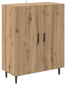 vidaXL Πλαϊνό γραφείο Artisan Oak 69,5 x 34 x 90 εκ.