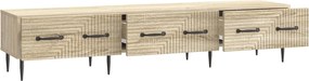 vidaXL Ντουλάπι TV Sonoma Δρυς 147 x 34,5 x 30 εκ Επεξεργασμένο Ξύλο