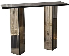 Κονσόλα 552NOS2483 105x34x80cm Bronze Particle Board, Melamine