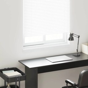 vidaXL Σαβανωτό Παραθύρου Λευκό 100 x 15 x 4,5 εκ PVC