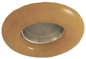 Χωνευτό Σποτ MR16 GU10 Κίτρινο Φ9cm Γυαλί AC.0452781 ACA-AC.0452781-Κίτρινο AC.0452781