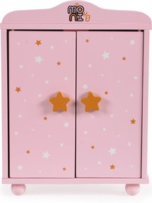 Doll Wardrobe with 3 Hangers 001