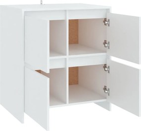 vidaXL Ντουλάπια 2 τεμ. Λευκά 70 x 41 x 75 εκ. από Επεξ. Ξύλο