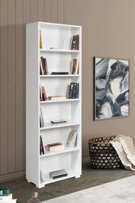 Βιβλιοθήκη Λευκό DOBAMUR 60x30x2