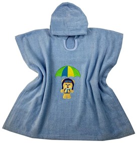 Πόντσο Παιδικό Ballon Bear Blue Astron