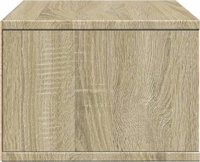 vidaXL Βάση Εκτυπωτή Sonoma Δρυς 40x32x22,5 εκ. από Επεξεργασμένο Ξύλο