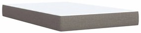 ΚΡΕΒΑΤΙ BOXSPRING ΜΕ ΣΤΡΩΜΑ TAUPE 120X190 ΕΚ. ΥΦΑΣΜΑΤΙΝΟ 3287011