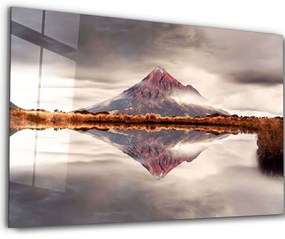 Πίνακας Γυάλινος 672BRS2057 110x70cm Multi Wallity Οριζόντιοι Glass