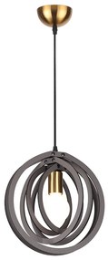 Φωτιστικό Οροφής Μονόφωτο Aca Triton ZM391P29WDL D.Brown