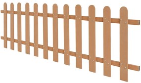vidaXL Φράχτης Κήπου 200 x 60 εκ. από WPC