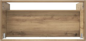 vidaXL Ντουλάπι κάτω από τον νιπτήρα Artisan Δρυς 56 x 37,5 x 81 εκ