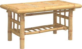 vidaXL Τραπεζάκι Σαλονιού 70 x 45 x 36 εκ. από Μπαμπού