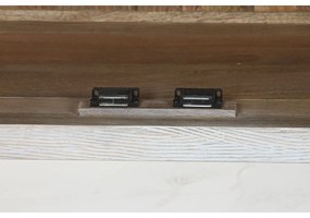 Τηλεόραση Home ESPRIT Λευκό 160 x 40 x 60 cm