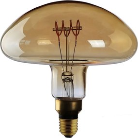 Επιτραπέζιο Φωτιστικό Ξύλινο Posaluce Mushroom Φυσικό Dimmer