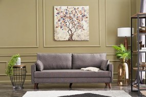 3-Seat Sofa-Bed Bella Sofa Bed - Brown Brown