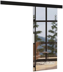 Συρόμενη πόρτα Crystal-Mauro-96 x 205 εκ.