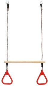 93153 vidaXL Ακροβατική Κούνια με Κρίκους