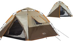 Σκηνή Camping 3-4 Ατόμων INCA Terra Καφέ