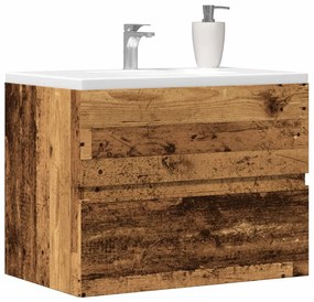 vidaXL Ντουλάπι Μπάνιου Παλαιό Ξύλο 60x38,5x45 εκ. Επεξεργασμένο Ξύλο