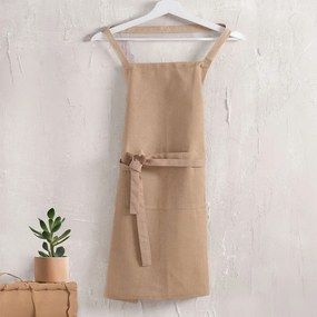 Ποδιά Ολόσωμη Daily Brown Ρυθμός 60x85cm 100% Βαμβάκι