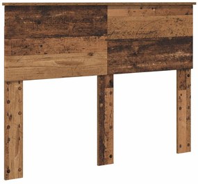 vidaXL Σκελετός Κρεβατιού Παλιό ξύλο 120 x 190 cm Επεξεργασμένο ξύλο