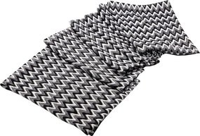 ΤΡΑΠΕΖΟΜΑΝΤΗΛΟ ΑΣΠΡΟ-ΜΑΥΡΟ 120χ120 ΕΚ