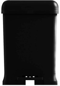 Κάδος Απορριμμάτων Tafline Soft Close 8961 37x24x54cm 38lt Black Viopsyctr Recycled