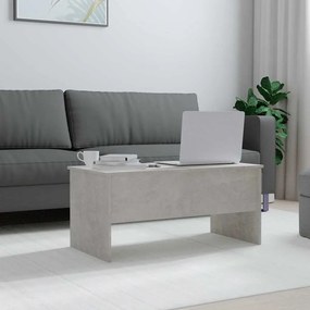 vidaXL Τραπεζάκι Σαλονιού Γκρι Σκυρ. 102x50,5x46,5 εκ. Επεξεργ. Ξύλο