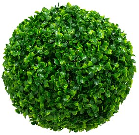 78503 Artificial - Συνθετικό Τεχνητό Διακοσμητικό Φυτό Θάμνος Πυξάρι Πράσινο Φ28cm