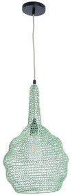Φωτιστικό Οροφής Kentucky 01882 30x30x50cm 1xE27 Turquoise GloboStar