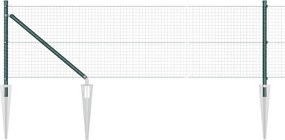 vidaXL Στύλος Περιφράξεων Πράσινο 10 x 0,6 μ (25 x 25 mm δίχτυ)
