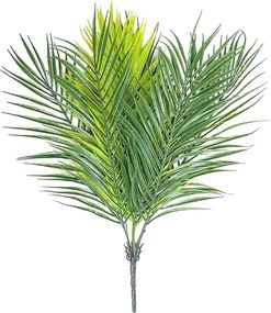 Stewehome Τεχνητό μπουκέτο από φοινικόδεντρο areca με 9 κλαδιά Πράσινο