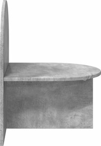 vidaXL Κομοδίνο Γκρι Σκυροδέματος 48 x 49 x 65 εκ.