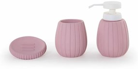 Σαπουνοθήκη Polyresin Smoothy Pink - Nef-Nef Homeware