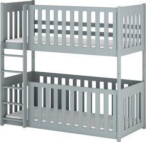 KONRAD 80x160 grey bunk bed Lano Furniture