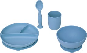 Παιδικό Σετ Φαγητού 4τμχ A-S Blue 174346B