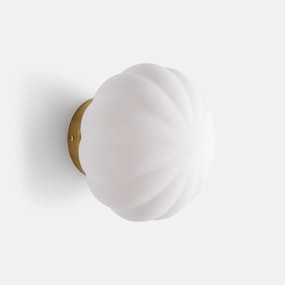 Απλίκα από μπρούντζο και γυαλί οπαλίνα, Amia