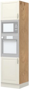 Επιδαπέδιο ντουλάπι φούρνου ψηλό Toscana K23-60-2MB-Καρυδί - 60.00Χ60.00Χ235.00cm