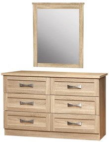 ΤΟΥΑΛΕΤΑ ΜΕ 6 ΣΥΡΤΑΡΙΑ SONAMA 120x40 &amp; ΚΑΘΡΕΠΤΗ 72x90 HM10171.02