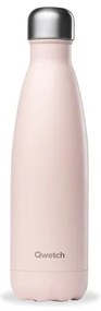 Qwetch Θερμός Inox - Pastel - Ροζ 500ml