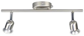 Φωτιστικό Οροφής - Spot Avenue 2-Rail 2113180132 GU10 10x38cm Brushed Steel Nordlux