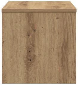 vidaXL Κομοδίνο artisan δρυς 40 x 30 x 30 εκ Επεξεργασμένο ξύλο