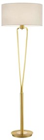 Φωτιστικό Δαπέδου Paris II 160x50cm Brass Mat 400200108 Trio Lighting Metal, Fabric