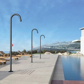 Karag Pylon Nero Opaco - Στήλη Ντους Εξωτερικου Χωρου