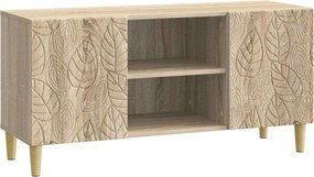 vidaXL Ντουλάπι TV 102 x 34,5 x 50 εκ. Sonoma Δρυς Επεξεργασμένο Ξύλο