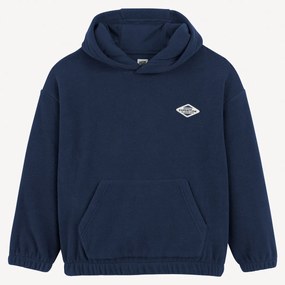 Φούτερ oversize από φλις με κουκούλα