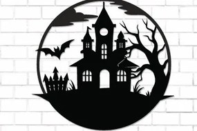 Intra απο ξύλο plywood  Χρώμα wenge 3mm-4mm πάχος - Halloween Decor Wall Δίασταση 15x15 cm INTRAFABR-112052586