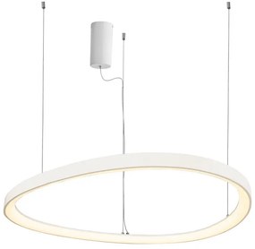 Φωτιστικό Οροφής LED Aca Harmony BR97LEDP80WH White