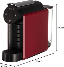 Υπεραυτόματη καφετιέρα Delta Q Mini Qool Κόκκινο